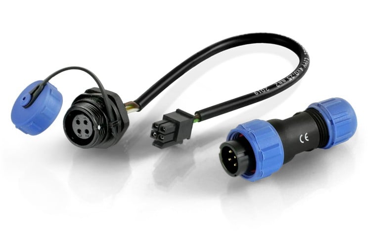 QuWireless QPSP4 adaptateur prise d'alimentation Noir