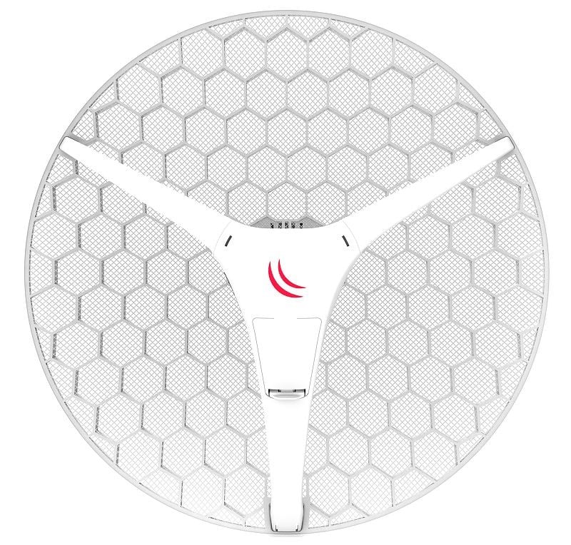 MikroTik LHG XL HP5 4-pack, 27dBi 5GHz Antenna, Dual Chain, PoE, RouterOS L3