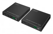 Extenseur HDMI fibre optique 4K/60Hz sur IP 1G jusqu'a 40 km/300 m, HDMI Loop-Out, contrôle IR - ensemble
