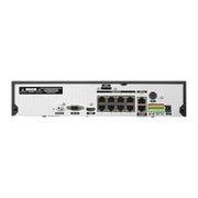 BCS BCS-U-NVR0802-A-4K-8P(6 To) Enregistreur IP 8 canaux avec PoE, 6 To, HDMI 4K, Prise en charge des caméras 12MP