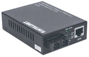 Intellinet 507349 convertisseur de support réseau 1000 Mbit/s 1310 nm Monomode Noir