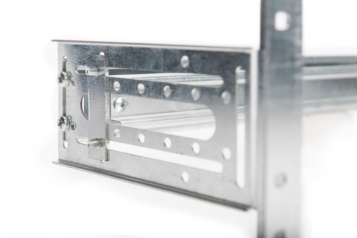 Digitus DN-19-DIN-4U kit de support Argent Acier galvanisé