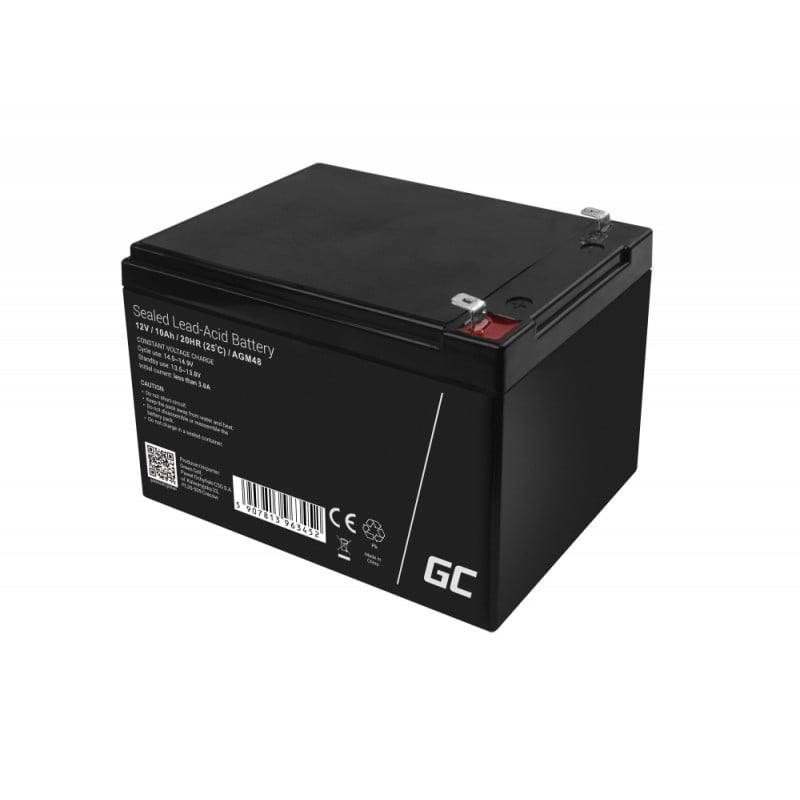 Green Cell AGM Battery 12V 10Ah - Battery - Mini (AAAA)