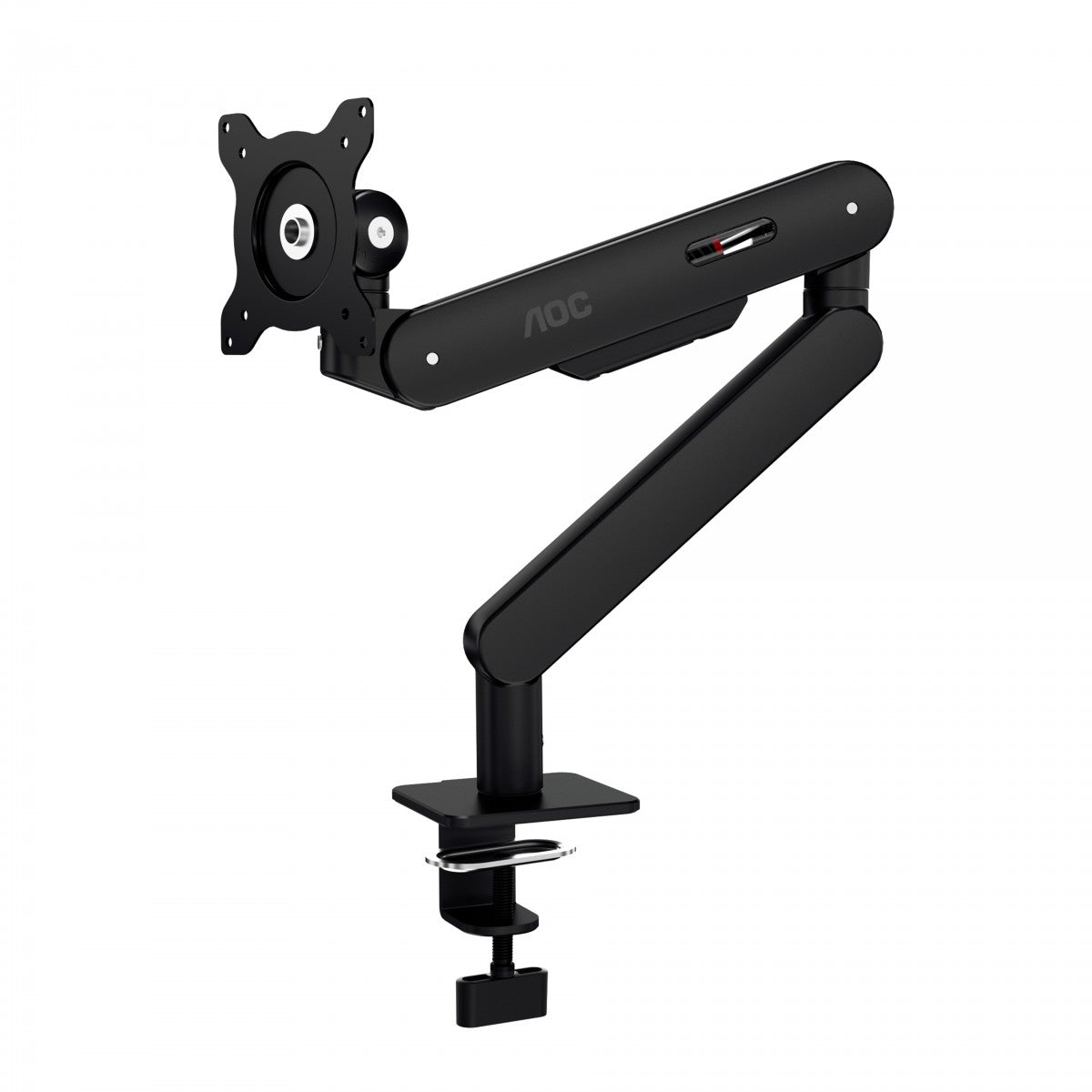 AOC AM400 bras réglable - pour écran plat - alliage d'aluminium - noir - Taille d'écran : 17"-34" - montrable sur bureau