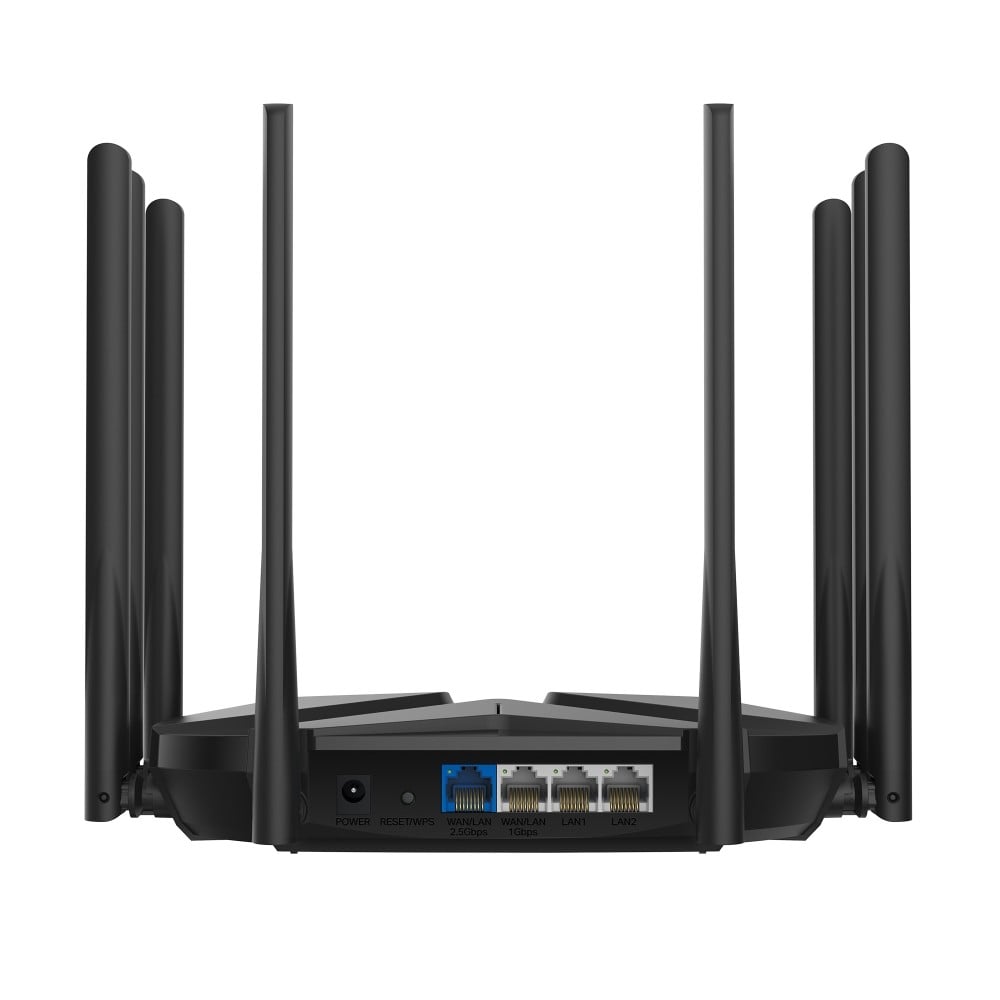 Mercusys MR90X routeur sans fil Gigabit Ethernet Bi-bande (2,4 GHz / 5 GHz) Noir