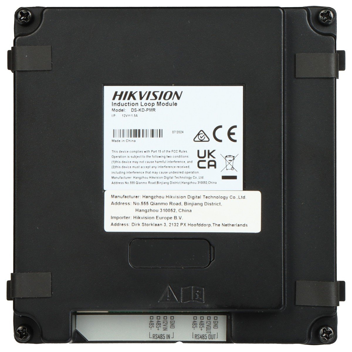 Hikvision DS-KD-PMR Module de boucle a induction