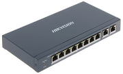 Hikvision DS-3E0310P-E/M 8 Port Fast Ethernet Unmanaged POE Switch