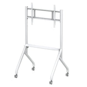 "Techly ICA-TR53LW Support TV mobile 65-100"" jusqu'a 100kg étagere AV réglable"