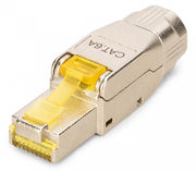 Digitus DN-93638 connecteur de fils RJ-45 Argent, Jaune