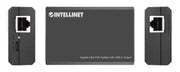 Intellinet 561693 séparateur voix-données Connexion Ethernet, supportant l'alimentation via ce port (PoE) Noir