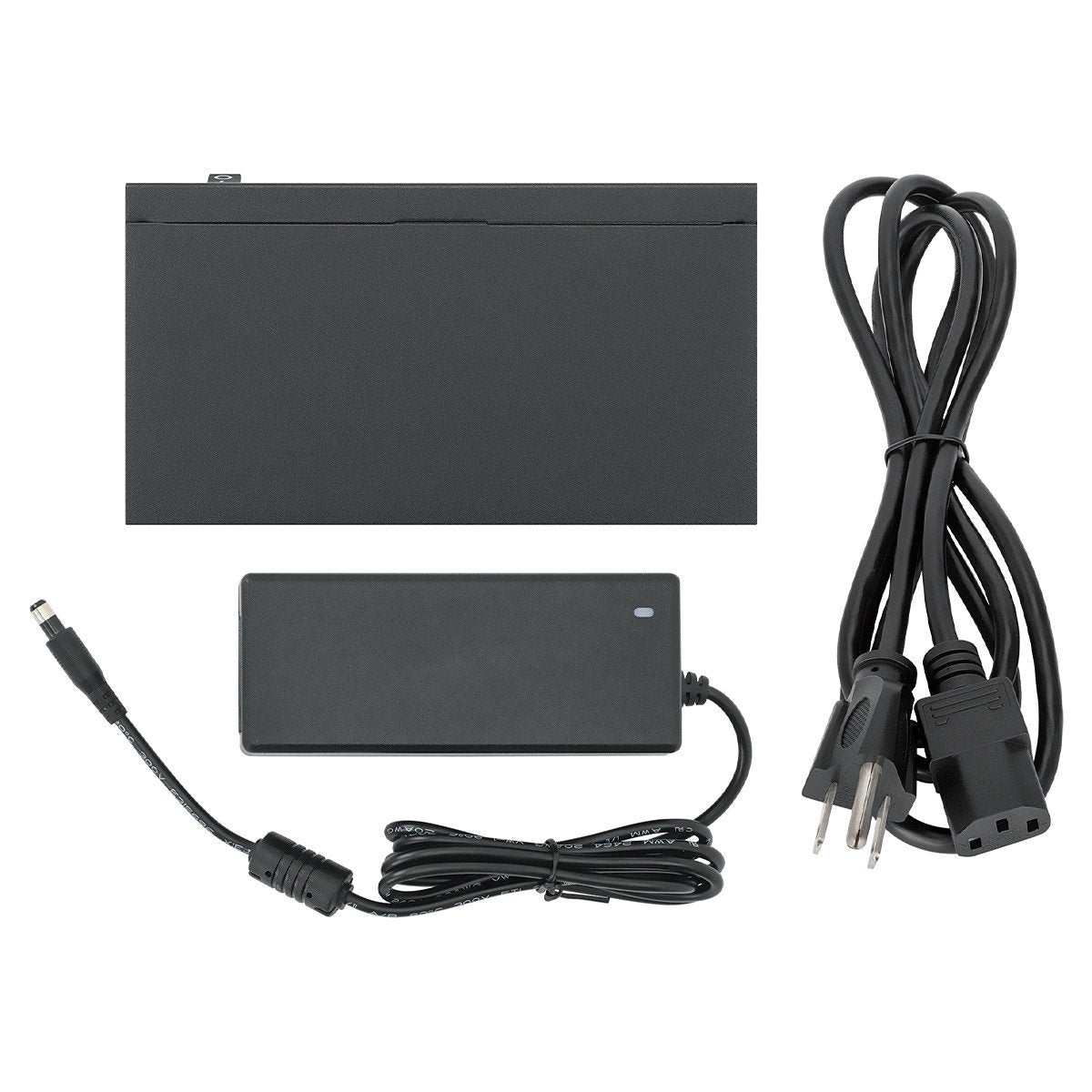 Intellinet PoE-Powered 5x Gigabit Gigabit Ethernet (10/100/1000) Connexion Ethernet, supportant l'alimentation via ce port (PoE) Noir