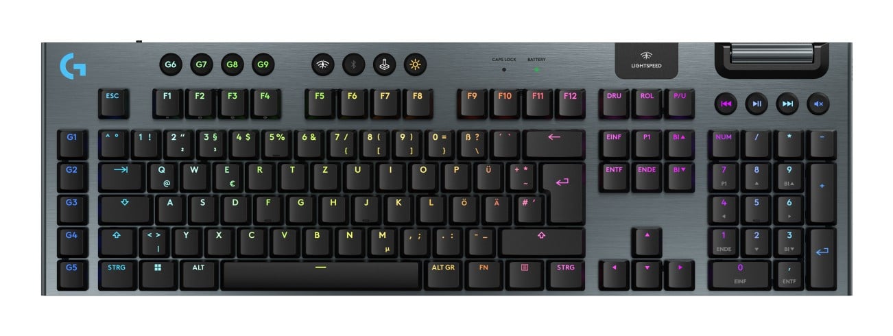 Clavier de jeu sans fil Logitech 920-012705 G915 X Lightspeed Noir