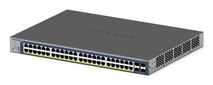 NETGEAR 48P GE POE+ Smart Switch W/10G SFP+ GS752TXPV3