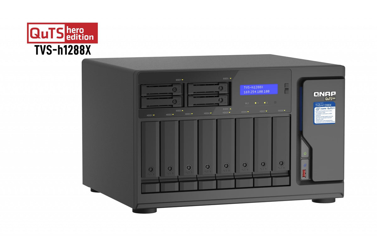 12-Bay TurboNAS Xeon W-1250 16GB RAM