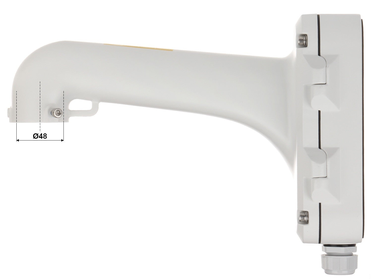 Hikvision DS-1604ZJ Support mural