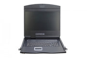 "Digitus DS-72211-3GE support d'ordinateurs 48,3 cm (19"") 1366 x 768 pixels Noir 1U"