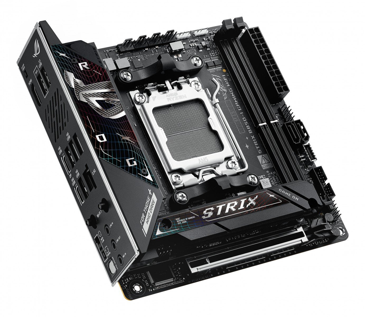 ASUS ROG STRIX B850-I GAMING WIFI AM5 DDR5 ATX MB 1xHDMI 2xM.2 2xSATA