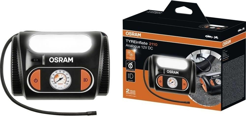 OSRAM TYREinflate 2110 Compresseur voiture 12 V
