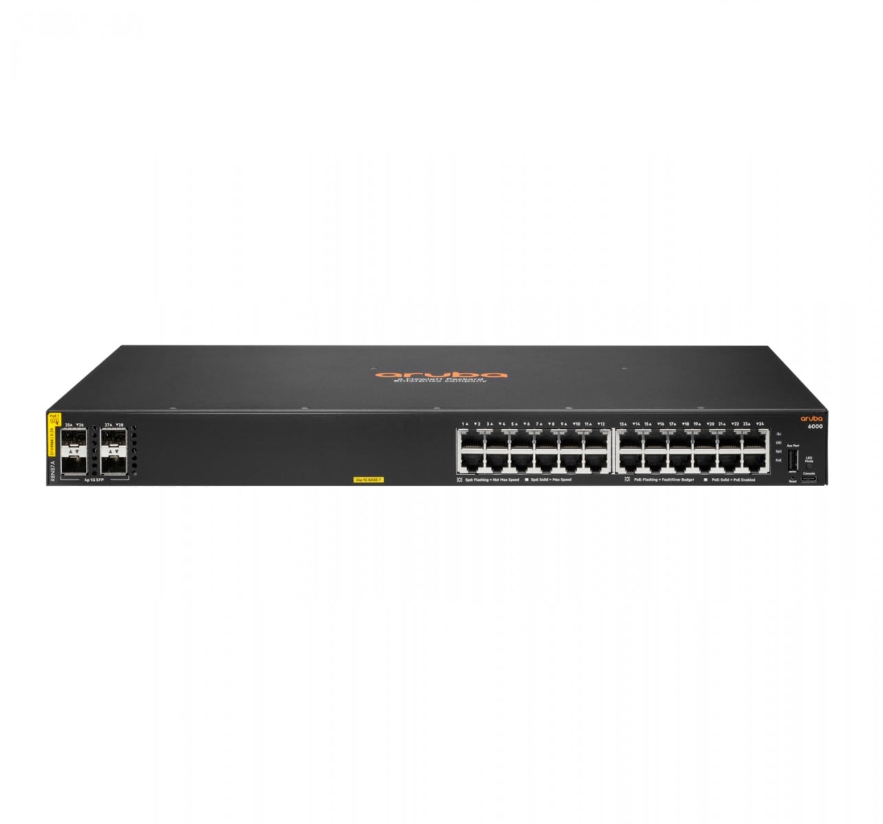 HPE Aruba 6000 24G CL4 4SFP Switch Europe - English localization