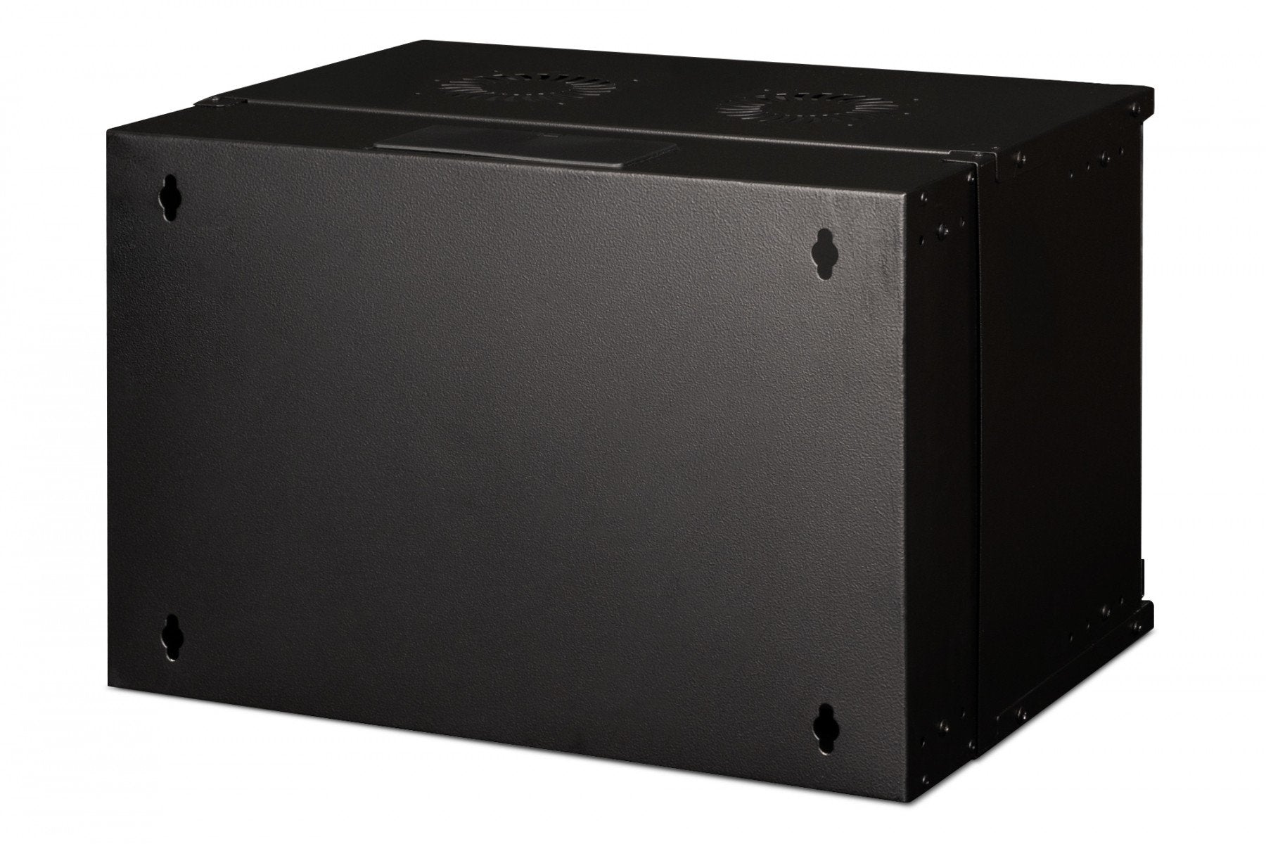 "Armoire réseau murale 19"" 7U, SOHO PRO 370 x 540 x 400 mm, porte en verre, noire, non assemblée, 60 kg"