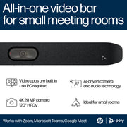 HP Poly Studio X32 Barre Vidéo Tout-en-Un Sans Radio ni Alimentation TAA HP Poly Studio X32 Barre Vidéo Tout-en-Un Sans Radio ni Alimentation TAA WW