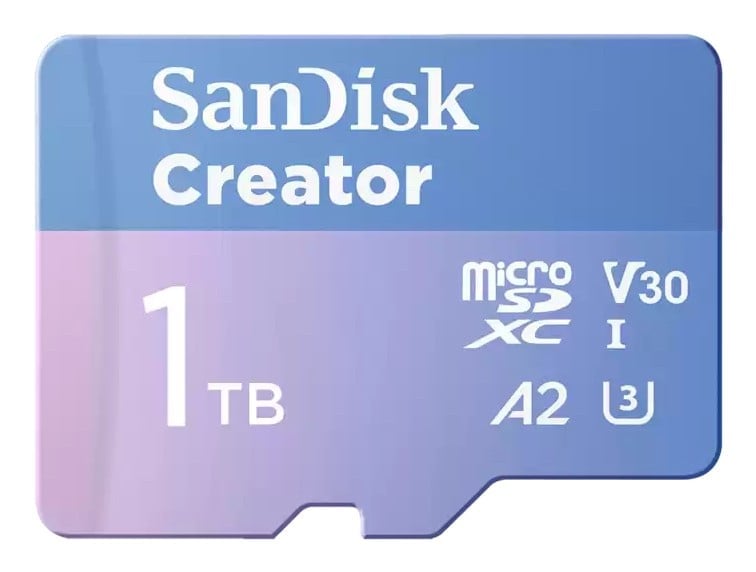 Extreme microSD 1TB+SD 190MB/s Creator