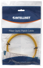 Intellinet 516792 câble de fibre optique 5 m LC OS2 Jaune