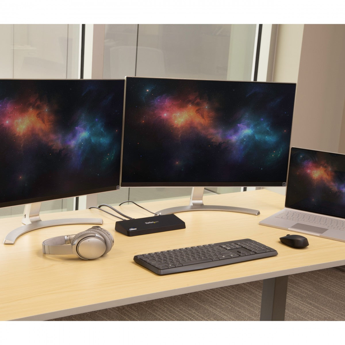 4K Laptop Docking Station DP HDMI USB 3