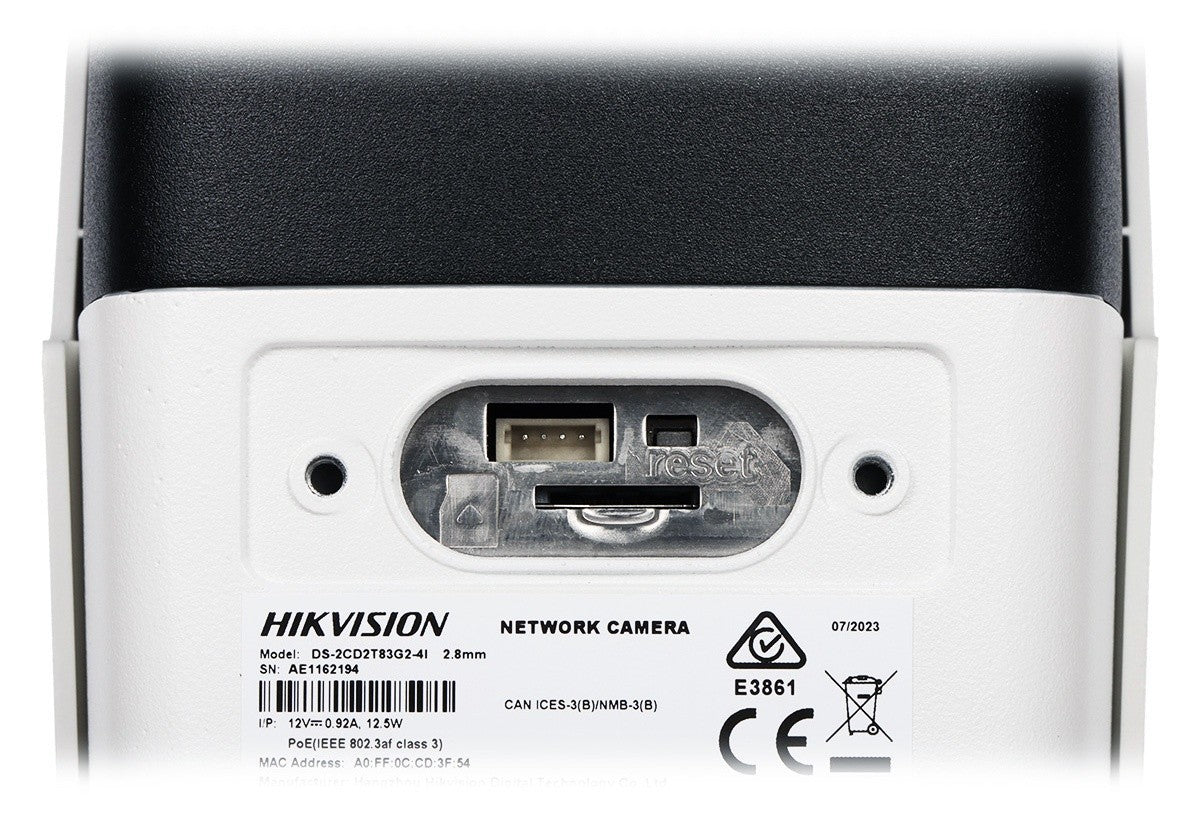 Hikvision DS-2CD2T83G2-4I(4mm) 8 MP AcuSense Fixed Bullet Network Camera