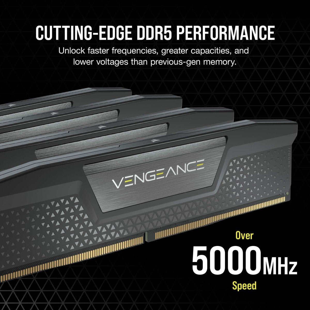 Module de mémoire Corsair Vengeance CMK32GX5M2B6000C38 32 Go 2 x 16 Go DDR5