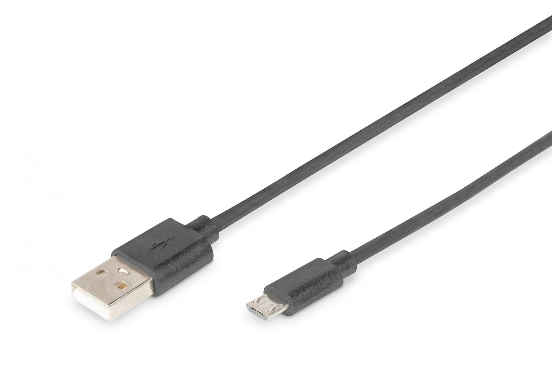 Digitus DB-300127-010-S câble USB 1 m USB A Micro-USB B 0,48 Gbit/s Noir