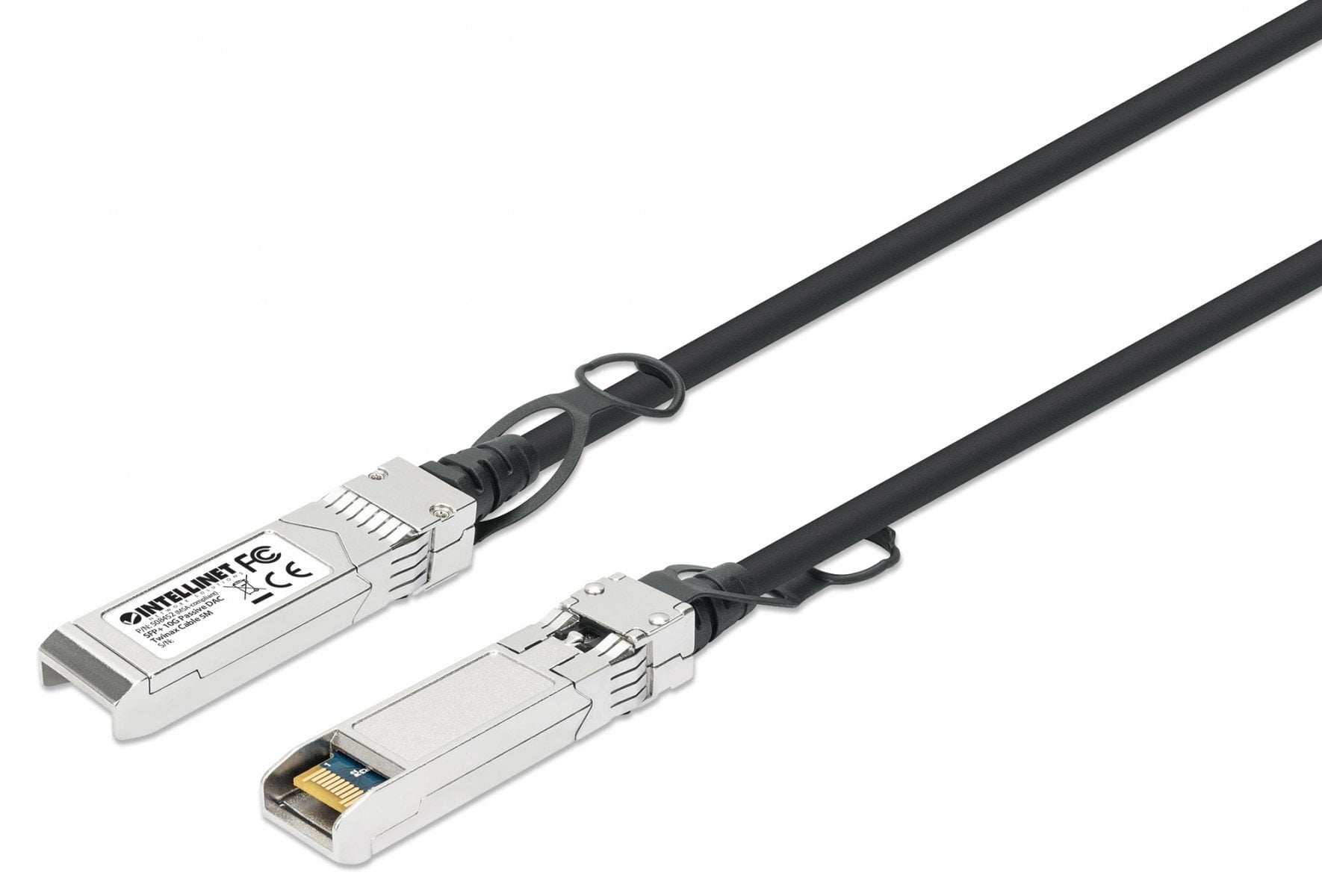 Intellinet 508452 câble InfiniBand et a fibres optiques 5 m SFP+ Argent
