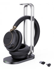 Yealink BH76 Plus + Charging Stand Teams USB-C/A Sans fil Arceau Appels/Musique USB Type-C / USB Type-A Bluetooth Socle de chargement