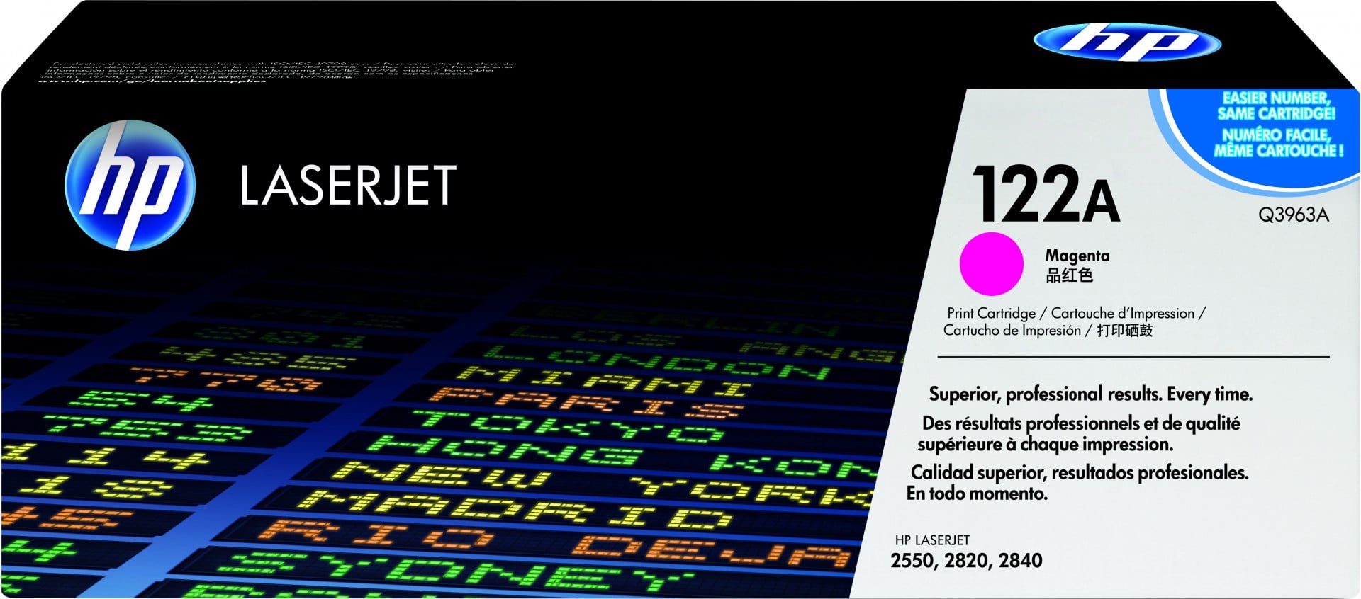 HP 122A Magenta Original LaserJet Toner Cartridge Cartouche de toner 1 piece(s)