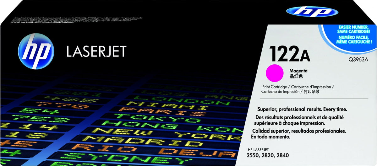 HP 122A Magenta Original LaserJet Toner Cartridge Cartouche de toner 1 piece(s)