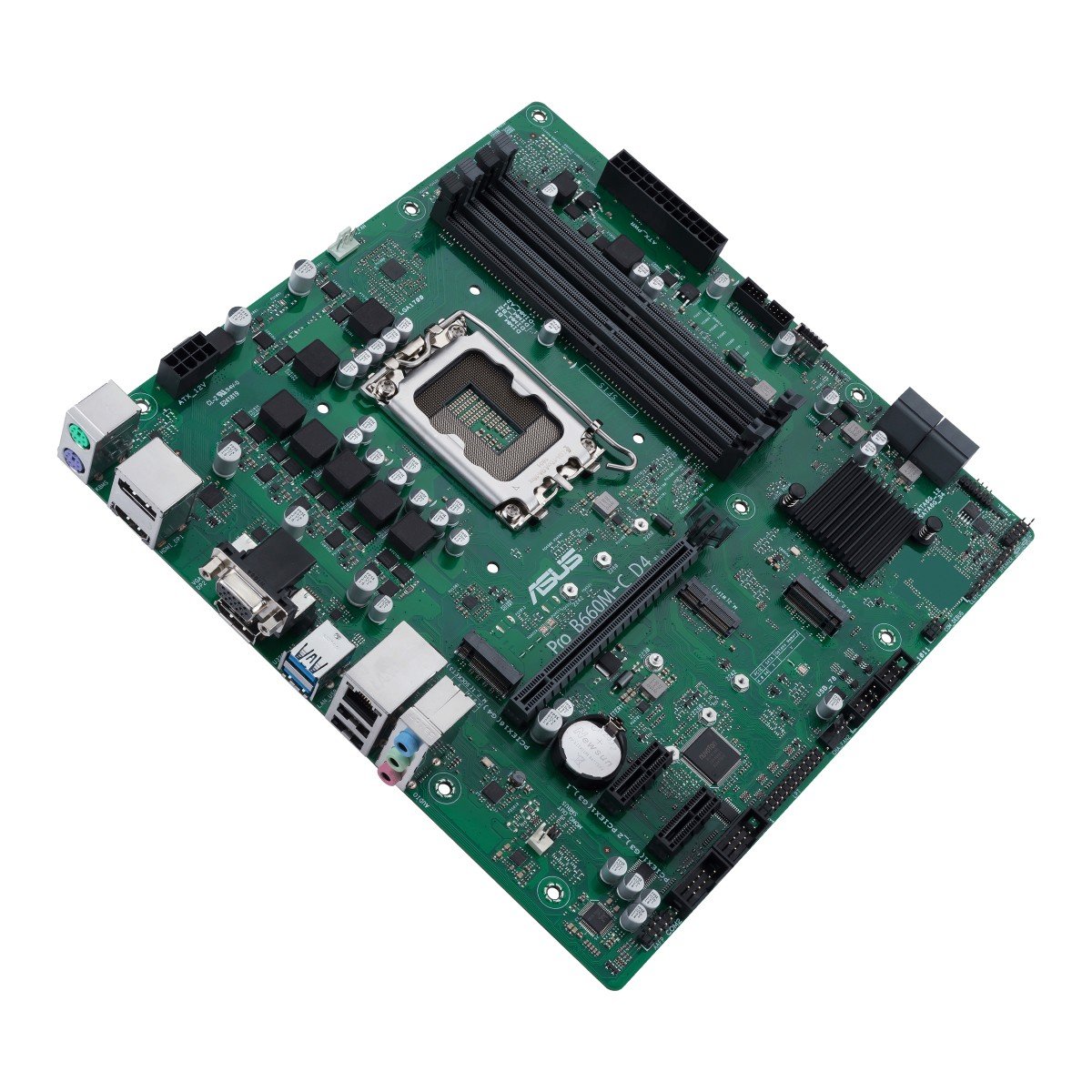 ASUS PRO B660M-C D4-CSM LGA1700 4xDIMM DDR4 TPM 4xSATA 2xM.2 1xHDMI 1xVGA 2xDP MB