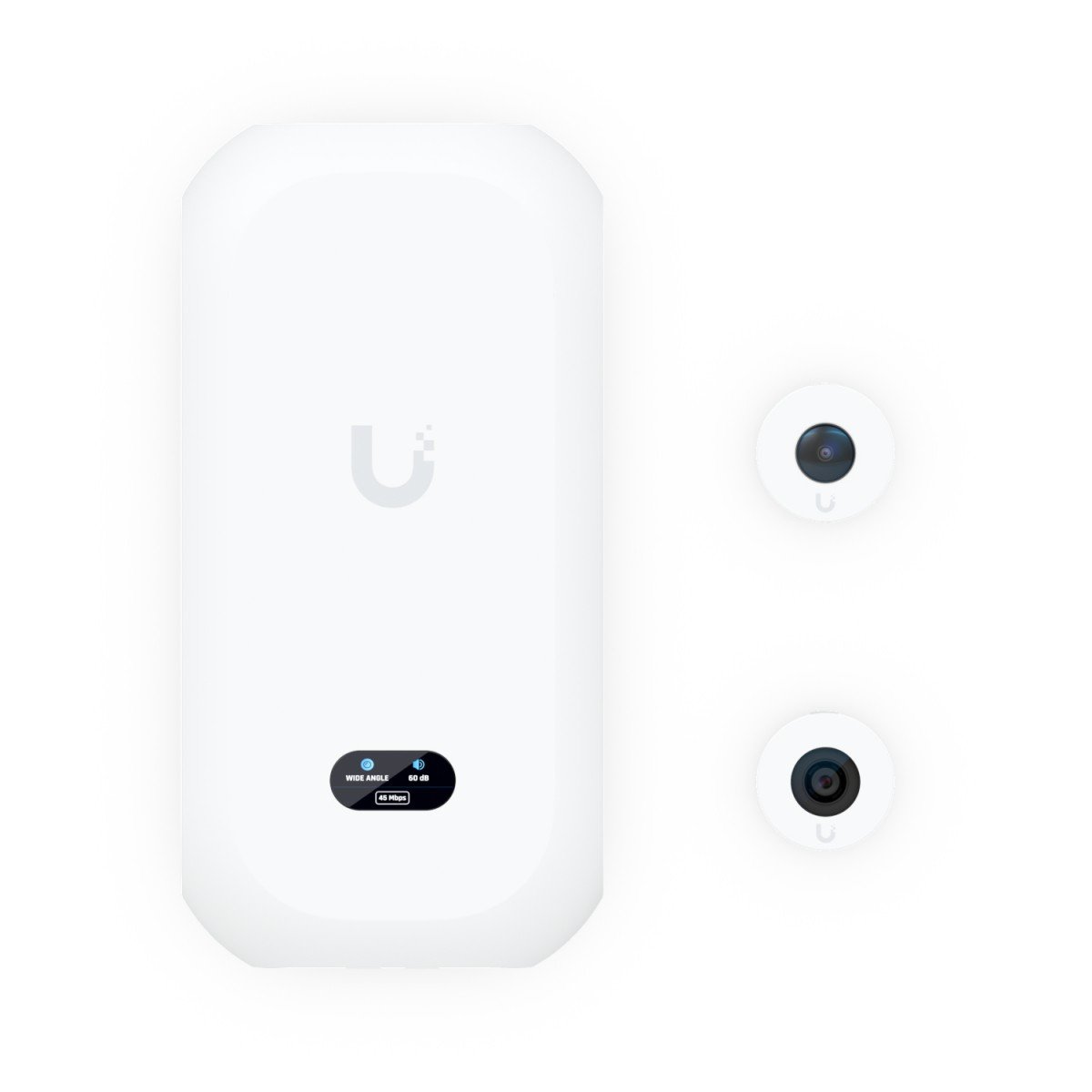Low-profile 4K PoE camera with a wide-an