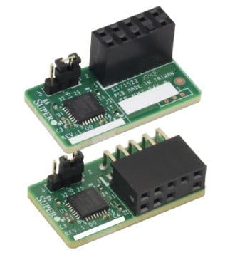 Supermicro AOM-TPM-9671V-O SPI Capable Vertical TPM 1.2 Module (Retail Pack)