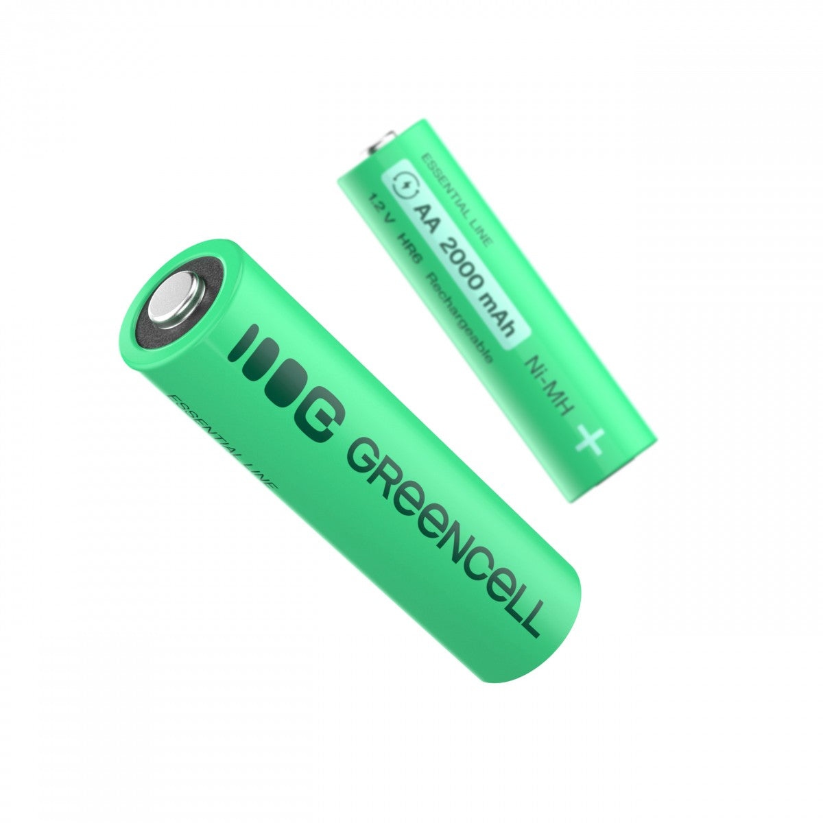 Green Cell GR02 pile domestique Batterie rechargeable AA Hybrides nickel-métal (NiMH)