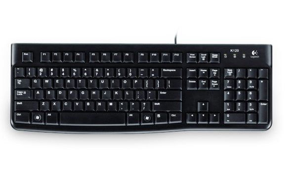 Logitech 920-002489 clavier USB QWERTZ Allemand Noir