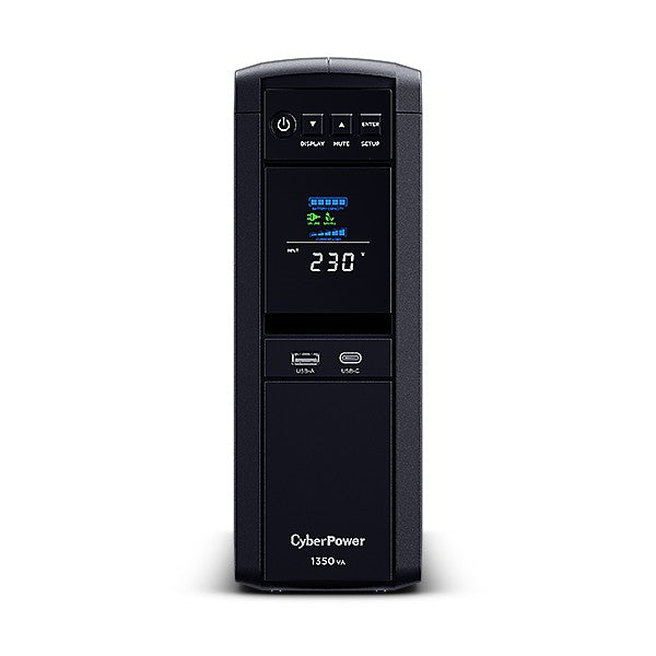 CyberPower CP1350EPFCLCD alimentation d'énergie non interruptible Interactivité de ligne 1,35 kVA 810 W 6 sortie(s) CA