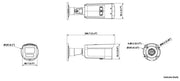 Hikvision DS-2CD2T46G2H-4I(4mm)(eF) Caméra réseau fixe Bullet 4 MP alimentée par Darkfighter