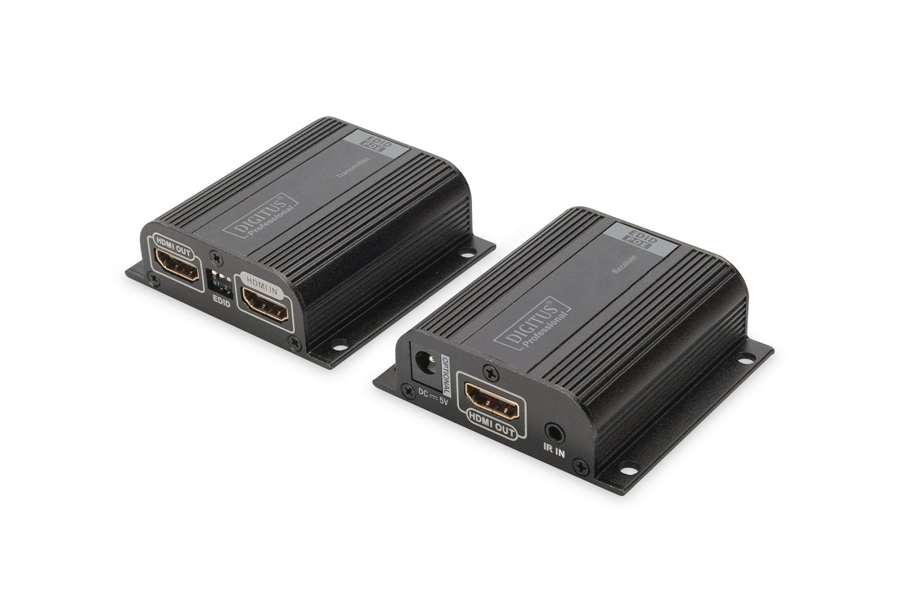 Digitus DS-55100-1 extension audio/video Émetteur et récepteur AV Noir