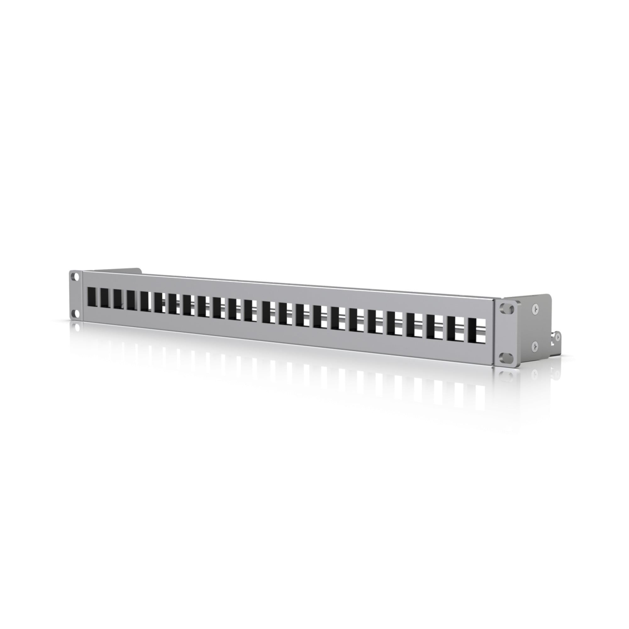 Rack mount 24-port blank patch panel