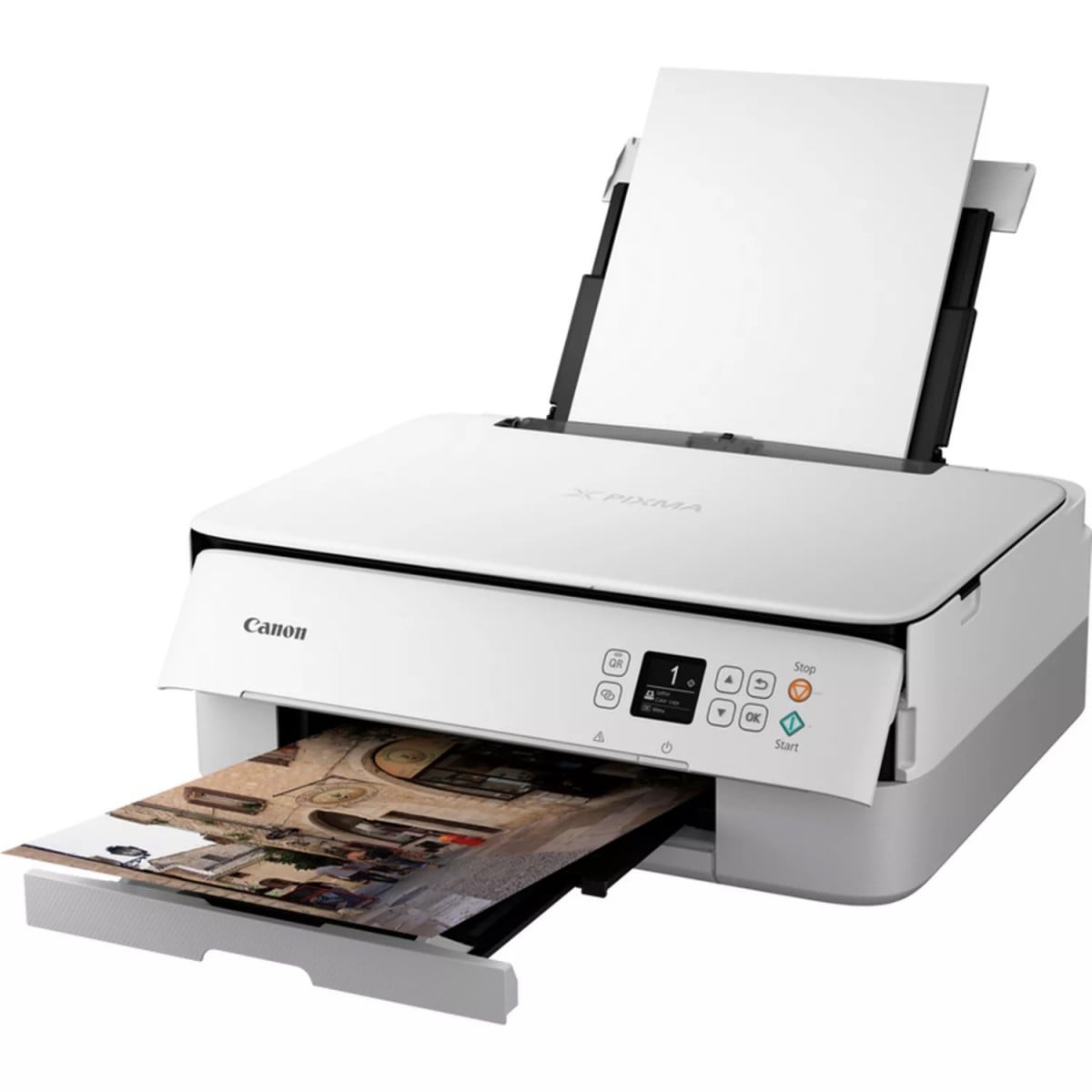 Canon Pixma TS5351i - appareil multifonction a jet d'encre - numérisation, copie, 1200x4800 DPI A4, Wi-Fi, AirPrint
