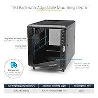 Rack - Server Cabinet - 15U - Lockable