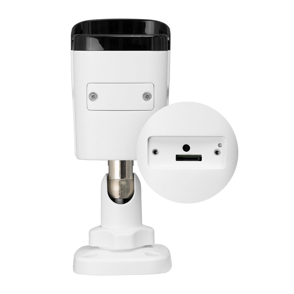 BCS BCS-P-TIP24FSR4-Ai2 Caméra IP tubulaire 4MP avec IR 40m et fonctionnalités intelligentes