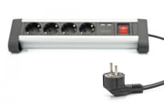 Digitus Bloc 4 prises de bureau avec 2 raccords USB