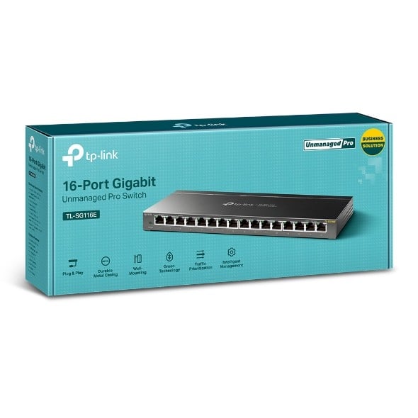 16-Port Gigabit Easy Smart Switch