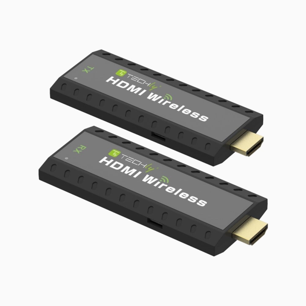 Techly IDATA HDMI-WL53 Extenseur HDMI sans fil 1.3 1080p60Hz jusqu'a 50m 5.8GHz